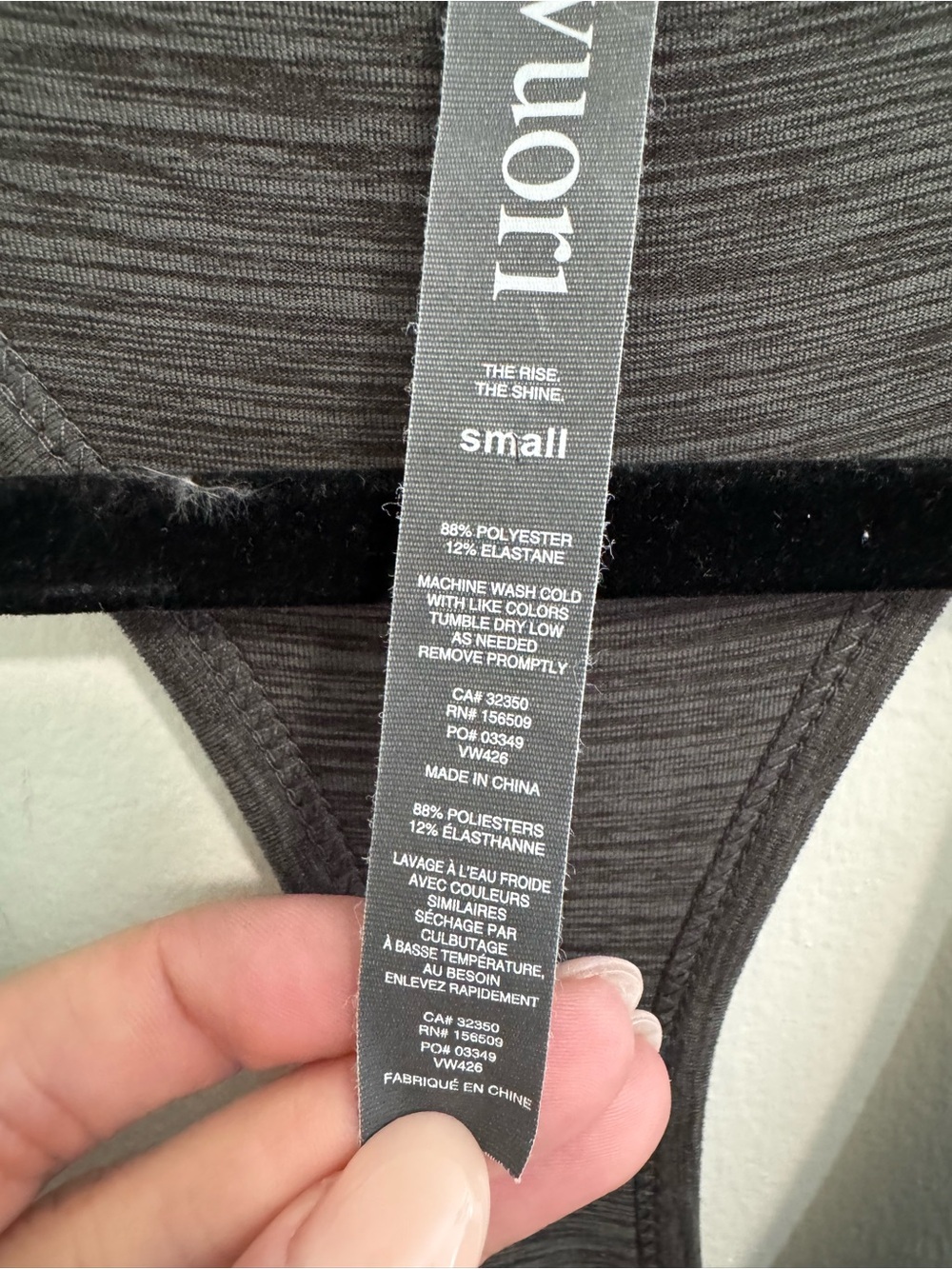 Vuori Lux Jumpsuit in Charcoal Heather - Picture 5 of 7